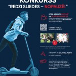 Konkurss Redzi sliedes - nopauze plakāts